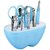 Manicure Pedicure Salon Nail Clippers and Cleaner Care Tool Set with Carry Case  Complete Grooming Kit (1 ml, Set of 9867)CLONE-178