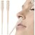 (Pack of 3) Manual Nose Hair Trimmer  Dual Head Rotating Nasal Razor Non Electrical Noise Cleaner