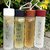 Minha 350ml Smiley Glass Water Bottle with Cup Lid  Leak Proof (Assorted Color) 1 Piece