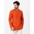 Ecostyle Plain Pure Cotton Men's Long Sleeve Short Kurta