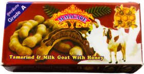 M.MACARE Tamarind and Milk Goat with Honey Fairness Herbal Soap 80g- pack of 1Beauty soap for womengirls,
