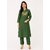 Ecostyle Hand Painted Pure Cotton Wome's Kurti Pant Set.