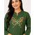 Ecostyle Hand Painted Pure Cotton Wome's Kurti Pant Set.