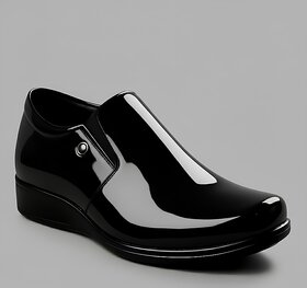 WUGO Latest Classic Men Formal Shoes|Office Shoes|Outdoor Shoes|Business Shoes For Men's & Boys(Black)