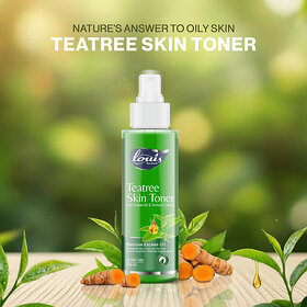 Louis Herbal Teatree Skin Toner With Teatree Oil Turmeric Extract