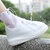 Pack of 2 Waterproof Reusable Shoe Covers, Non-Slip Rain Boot Covers for Men & Women, XXL White
