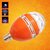 360 Degree Rotating Deco.  Festive Latoo Bulb/Gola Bulb ( 3 Watt ) - Multicoloured