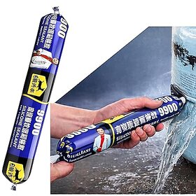 Waterproof Silicone Sealant Adhesive for Roof Leakage Repair Weather Resistant For Concrete, Metal, Steel, Aluminum, Tiles Water Tank Flexible Paintable 750gm