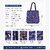 Womens Printed Handcrafted Tote Bag  Spacious Shoulder Carry Shopping Bag  Daily Use Casual Handbag