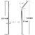 (Set of 4) Stainless Steel Drinking Straws, 21.6cm Long, 6 mm Radius with Cleaning Brush, Dishwasher Safe