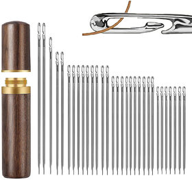 30 PCS THREADING NEEDLES SET