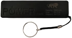 Unv 2600 Mah Power Bank (15 W, Fast Charging) (Black, Lithium-Ion)B