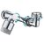 (Set of 1) FAUCET Extender Universal 1080xc2xb0 Swivel Robotic Arm Swivel Extension Faucet Aerator ABS plastic Chrome Finish body Faucet Sprayer Attachment tap filter