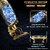 Light Weight Golden Cordless Trimmer With Multi Grooming Kit For Mens