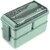 3 Compartment Lunch Box, Tiffin Box for Office MenWomenkids Lunch Box, Microwave Safe Leak Proof Removable School,Gard
