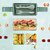 3 Compartment Lunch Box, Tiffin Box for Office MenWomenkids Lunch Box, Microwave Safe Leak Proof Removable School,Gard