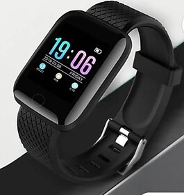 Moonwalk Smart Watch Id-116 Bluetooth Smartwatch Wireless Fitness Band Watch For Boys, Girls, Men, Women  Kids