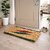Coir Doormat with Geometric Pattern, Multicolour, Rectangular, Hand Woven, Entrance Mat (62x36x2 cm)