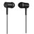 Unv Vnp Wired In Ear Earphone Black, Handsfree,  Earbuds With Mic  Button For Music  Call Control ,Compatible With All Smart Phones.