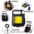 Kudos Rechargeable LED Keychain 3 Modes Flashlight with Bottle Opener - 8 cm (Black)