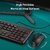 Zeb Alex Wired USB Optical Mouse with High Precision Sensor (Black)
