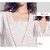Cotton Clip On Camisole for Women Mock Lace  Cleavage Cover  Deep Neck Cover Up Inners Cami Secret  Slip for Women In