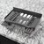 Wall-Mount Shelf, Organizer for Remotes & Media Devices - Black