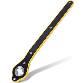 Car Labor-Saving Jack Ratchet Alloy Steel Long Handle Car Labor-Saving Jack Ratchet Alloy Steel Long Handle Scissor Jack Single Sided Speed Wrench (Pack Of 1)