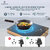 Double Safety 2000W Radiant Electric Cooktop  Touch Panel Control, Model DB11, Black