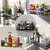 Pack of 2 Self Adhesive Bathroom Shelf for Wall Shelf Organizer Wall Mounted Bathroom Shelves Rack Holder Stand for Bathroom Accessories Organiser Without Drill (Pack of 2)