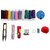 Portable Travel Sewing Kits Box Blue/Red Needle Threads Diy Home Tools