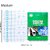 30 Piece-3 Different Sizes -10 Each|Book Biding Cover Waterproof |School Textbook Cut Self-Adhesive A4 Book Protective Case Cover Paper Sticker Book Film