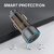 Digimate 145W SuperVooc Car Charger - Dual USB + PD Ports, Fast Charging (DG-CC-22)