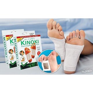 Pack of 2 Imported Organic herb Kinoki Detox Foot Pads Patches (20 Pads total)