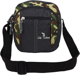 Life Today Grey Men & Women Sling Bag - Medium Grey Men and Women Sling Bag