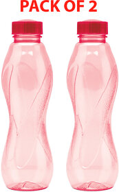 (Pack of 2) MILTON 1000 ml Water Bottle (Assorted Colors)