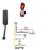 GPS Tracker Device with Android and iOS Mobile App with Engine Lock and Anti Theft Alarm for Car, Bike, Truck and Bus