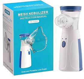 Portable Nebulizer Household Use Mesh nebulizer Respiratory Device with AccessoriesPersonal Inhalers For Breathing Problems Lightweight Travel Friendly For Adults & Kids