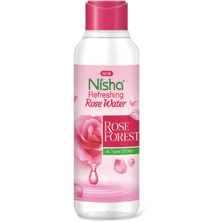 Nisha Refreshing Rose Water For All Types OF Skin Gulab Jal For Face Skin Toner 300ml