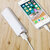 Unv 2600 Mah Power Bank (15 W, Fast Charging) (White, Lithium-Ion)B