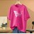 Loose fit T-shirt women Trendy printed T-shirt Aesthetic oversized T-shirt Retro oversized T-shirt Premiu