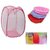 Shopper52 Buy 1 Get 1 Easy Laundry Clothes Flexible Hamper Bag With Side Pocket - ESYLNDYBG.