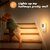 Smart Night Sensor Lamp Dim LED Light, Automatic ON/OFF, Energy-Saving 0.5W for Bedroom & Home