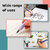Infinite Inkless Magic with Eraser, Portable Reusable  Erasable Writing Pencil (2 Pcs, Multicolor)