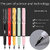 Infinite Inkless Magic with Eraser, Portable Reusable  Erasable Writing Pencil (2 Pcs, Multicolor)