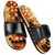Acupressure Slippers Lightweight Relaxing Foot Feet Massager Slipper Chappal For Good Health Accu Paduka Sliders For Indoor Outdoor Washable Footwear Slippers (1Pair) (Large)