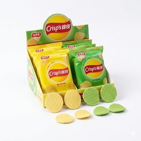 Lays Chips Eraser Set Fun SnackShaped Erasers Creative Stationery for Students School Supplies Office Desk Accessories Novelty Gift Cute Collectible Erasers & Easy to Use - 1 Packet