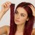 CADENZA HAIR 2 Clip-In Highlight Streak Hair Extension Remy Human Hair Burgundy 12 Inch Soft  Natural Finish