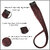 CADENZA HAIR 2 Clip-In Highlight Streak Hair Extension Remy Human Hair Burgundy 12 Inch Soft  Natural Finish