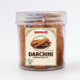 Premium Quality Darchini (Cinnamon Sticks) - 25g Small Mini Bottle Pack